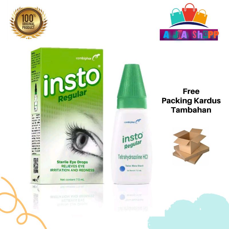 Jual Insto Regular Obat Tetes Mata Mengatasi Mata Merah Dan Iritasi