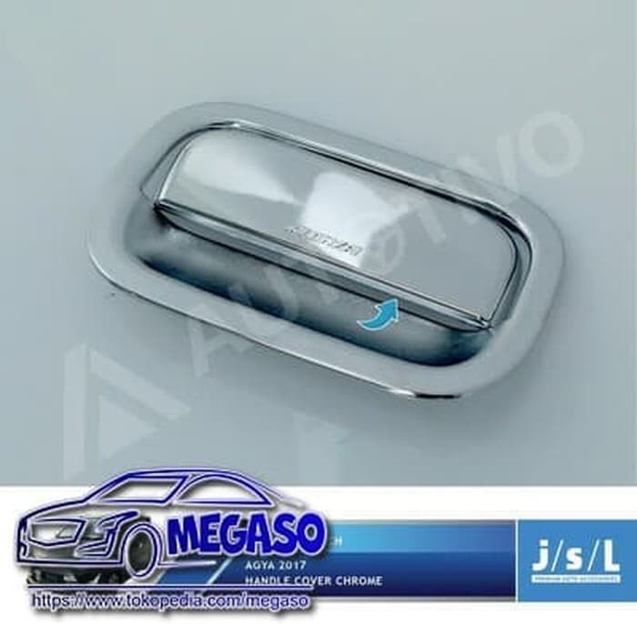 Toyota Agya Handle Cover Chrome/aksesoris eksterior Agya