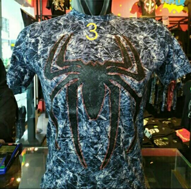 Kaos Superhero Azura Motif dan Wash