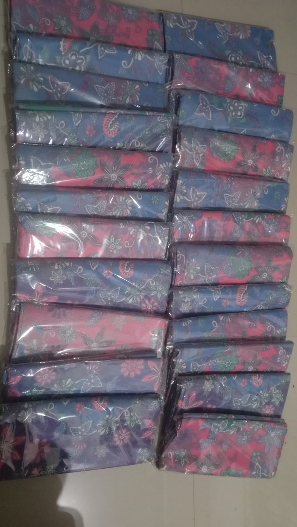 Kain Batik Soft Pelangi- Kain Batik Pekalongan- Kain Batik Katun- Kain Batik Pastel- Kain Batik