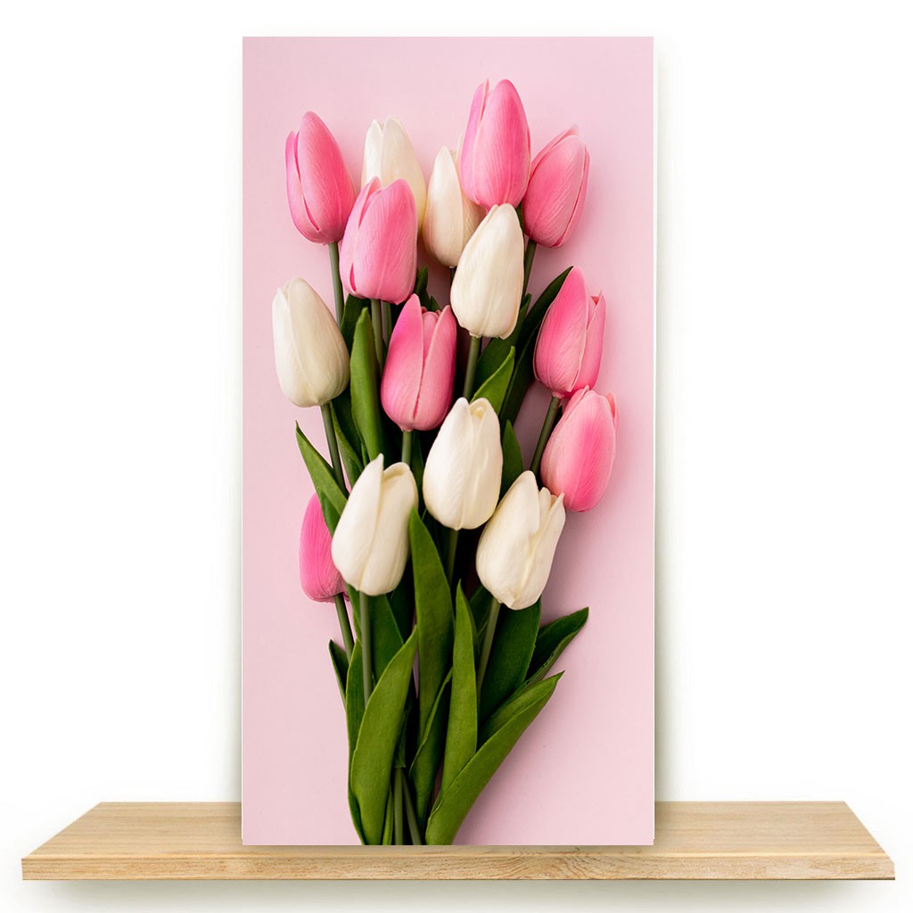 WALL DECOR HIASAN  DINDING PAJANGAN DINDING BUNGA  TULIP 