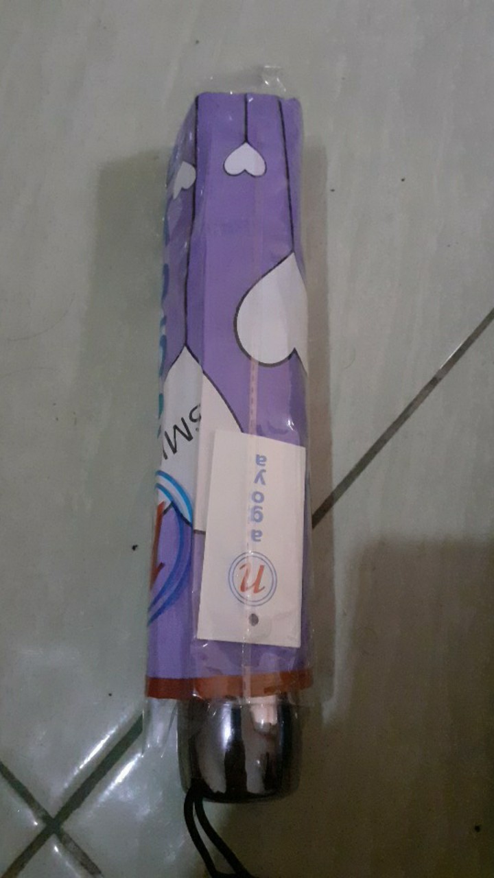 Payung Lipat 3 Dimensi Motif Love Nagoya Nf489