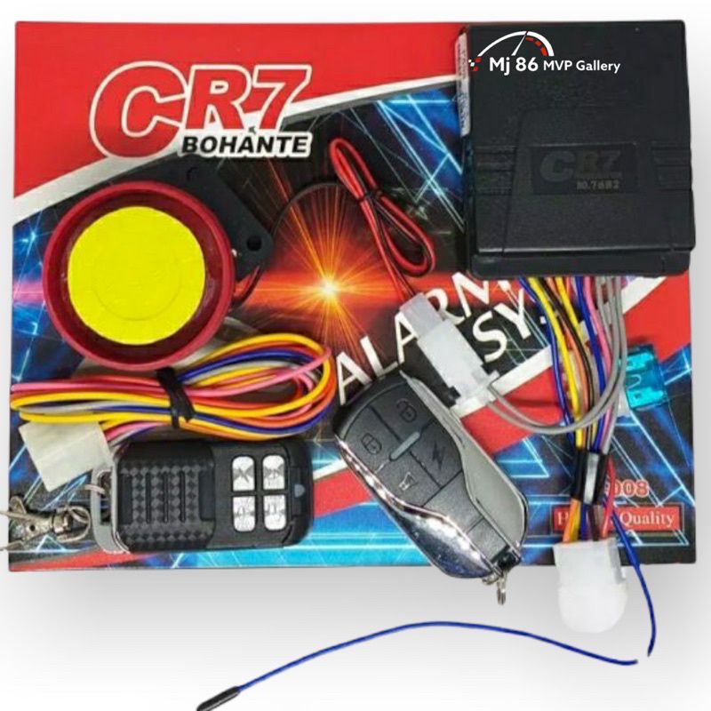 Alarm Motor MGV/Cr7/Panastar/Tss.Pengaman motor