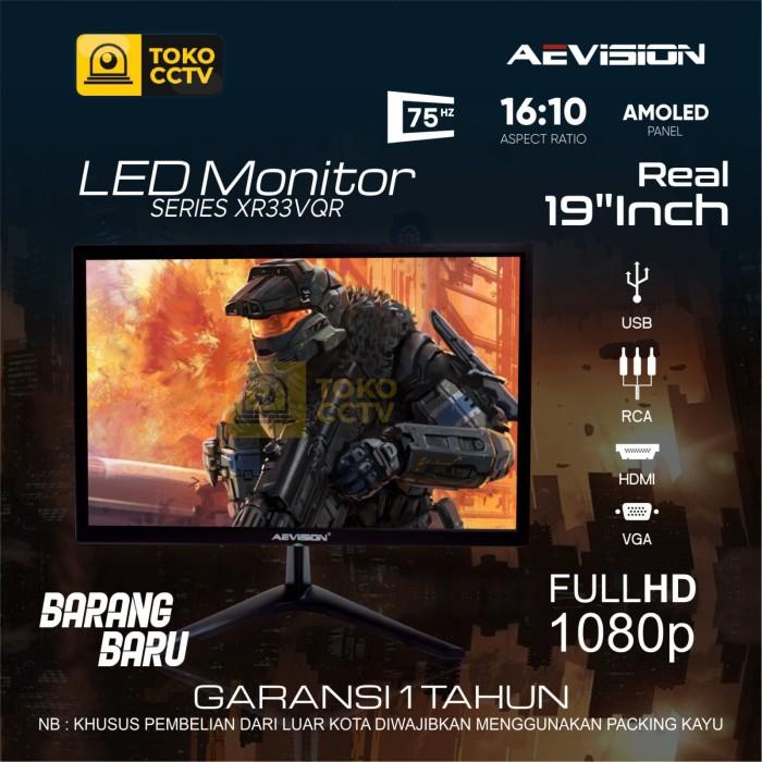 AEVISION MONITOR LED PC 19 Inch GARANSI RESMI