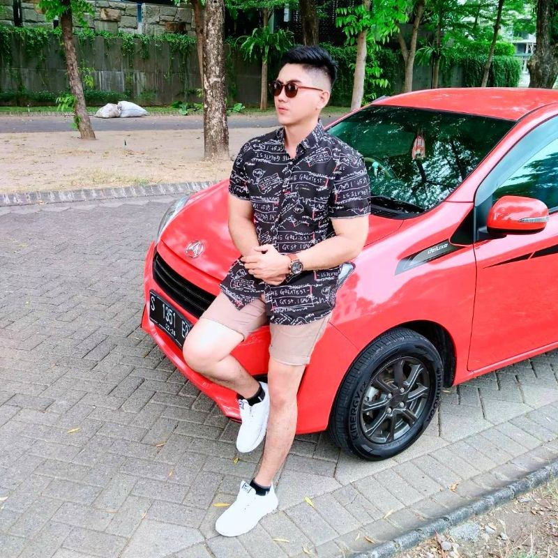 kemeja Hawai / kemeja pantai / kemeja pria / kemeja motif