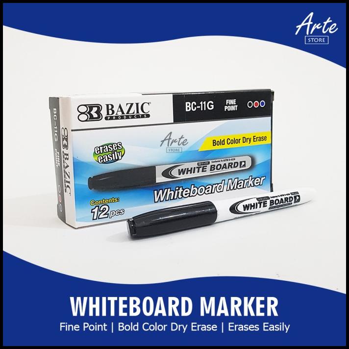

Spidol Papan Tulis - Bazic Whiteboard Marker Fine Point