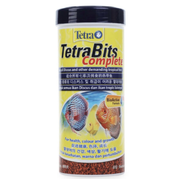 Makanan Pakan Ikan Tetra Bits tetrabits Complete Granules 93gr / 300ml