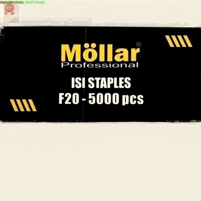 

Isi Paku Staples Tembak Brad Nailer Nail T I 20mm - MOLLAR F20