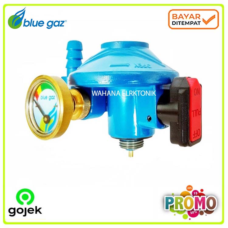 Blue Gaz Regulator Blue Gas Selang  Blue Gas Regulator SNI Free Bubble Warp