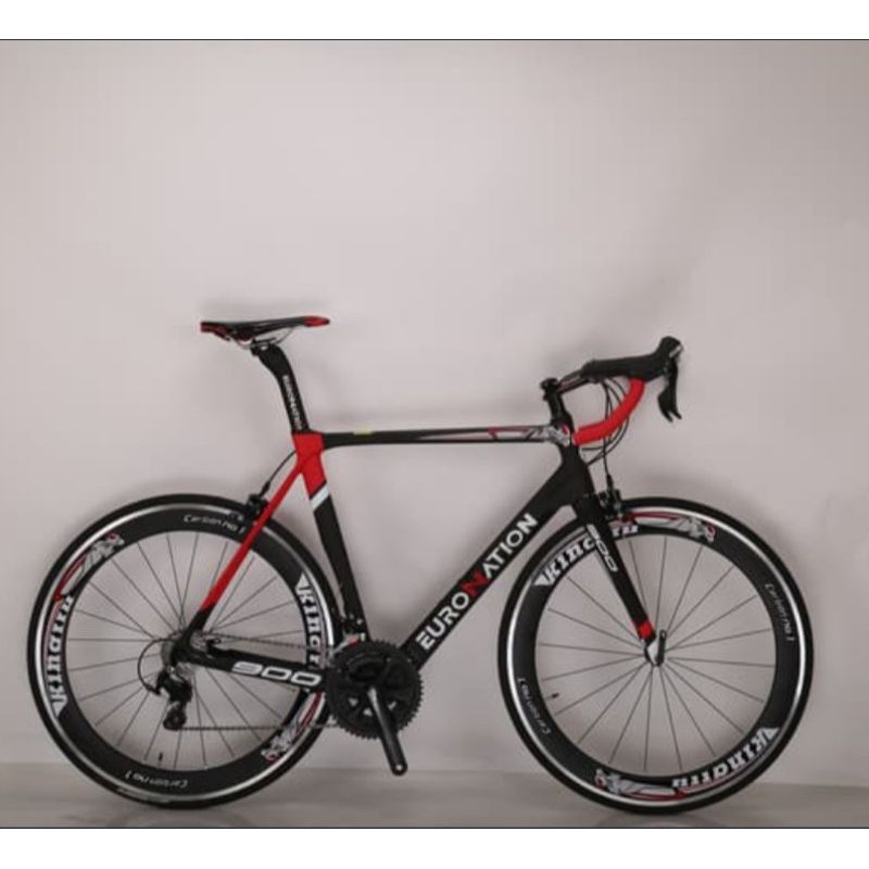 ROADBIKE CARBON FRAME SEPEDA BALAP EURONATION XC 900 MURAH LIMITED STOCK NEW BNIB DUS CICILAN KREDIT