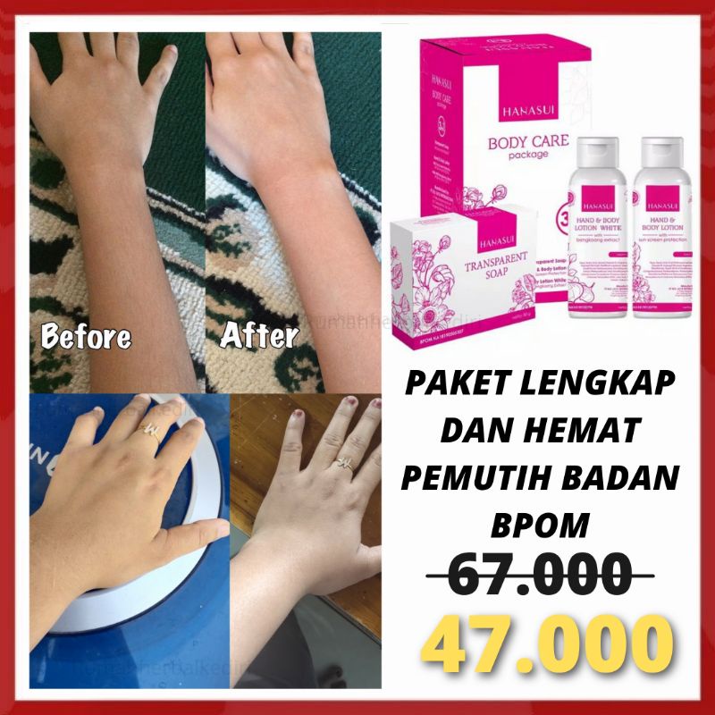 PAKET LENGKAP DAN HEMAT PEMUTIH BADAN BPOM