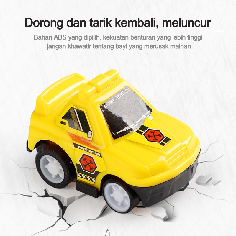 Mobil mainan/Childrens Day Gift Baby Alloy Warrior Inertia Toy Car L188