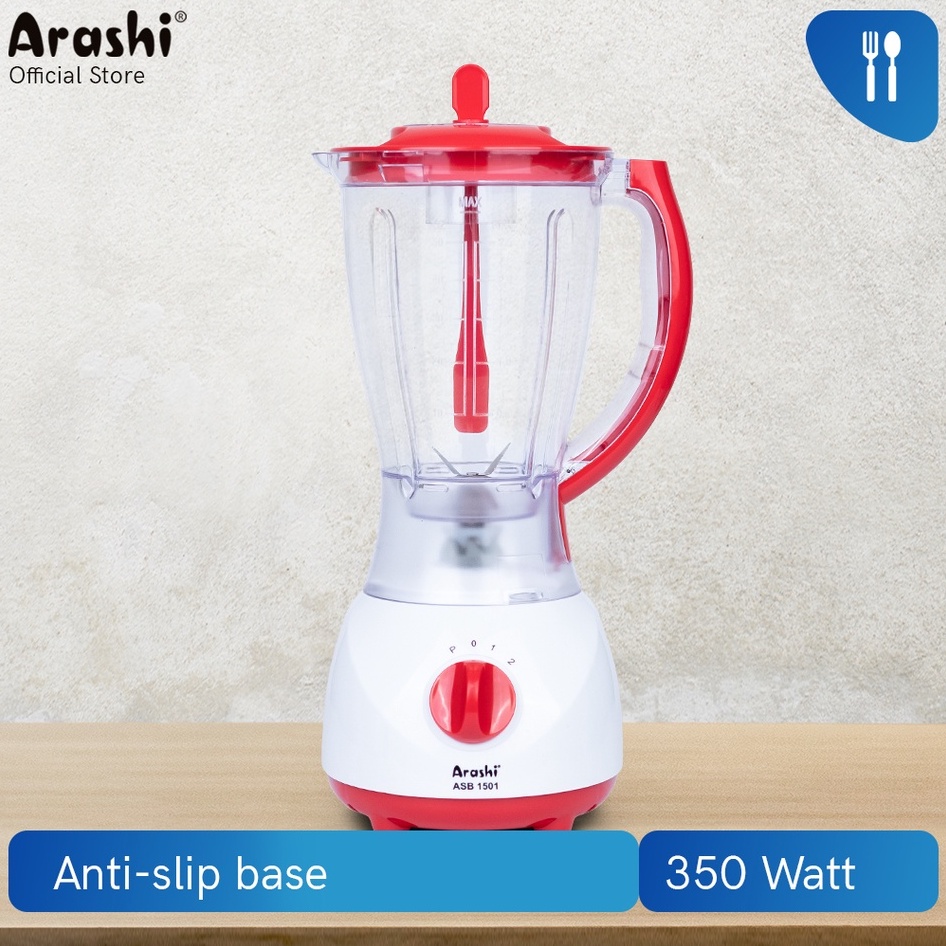 Arashi Blender Plastik 2 in 1 - ASB1501