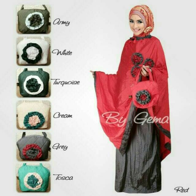 MUKENA PARASUT PONCO TRAVELING