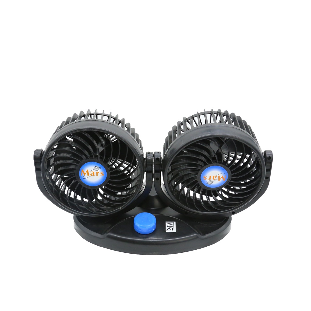 Kipas Angin Mobil Double Headed Fan / Kipas Angin Mobil 12Volt / Kipas Mobil