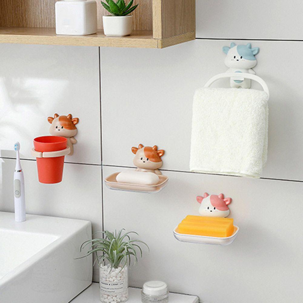 Populer Tempat Sabun Kualitas Tinggi Kartun Betis Perekat Diri Rak Sabun Saluran Air Yang Dipasang Di Dinding