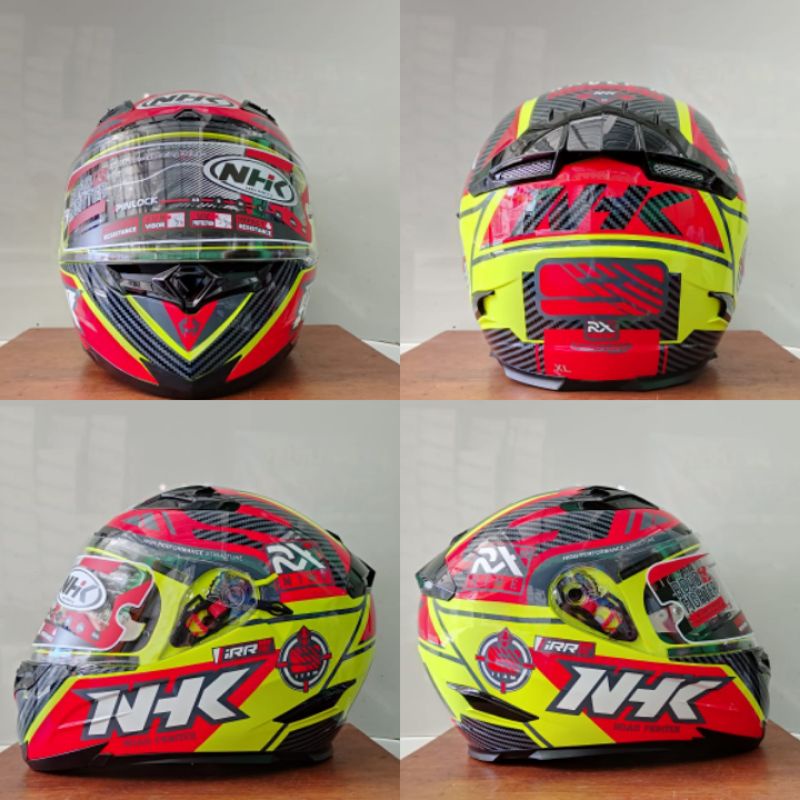 NHK RX - 9 RACER NAVY - YELLOW FLUO/RED