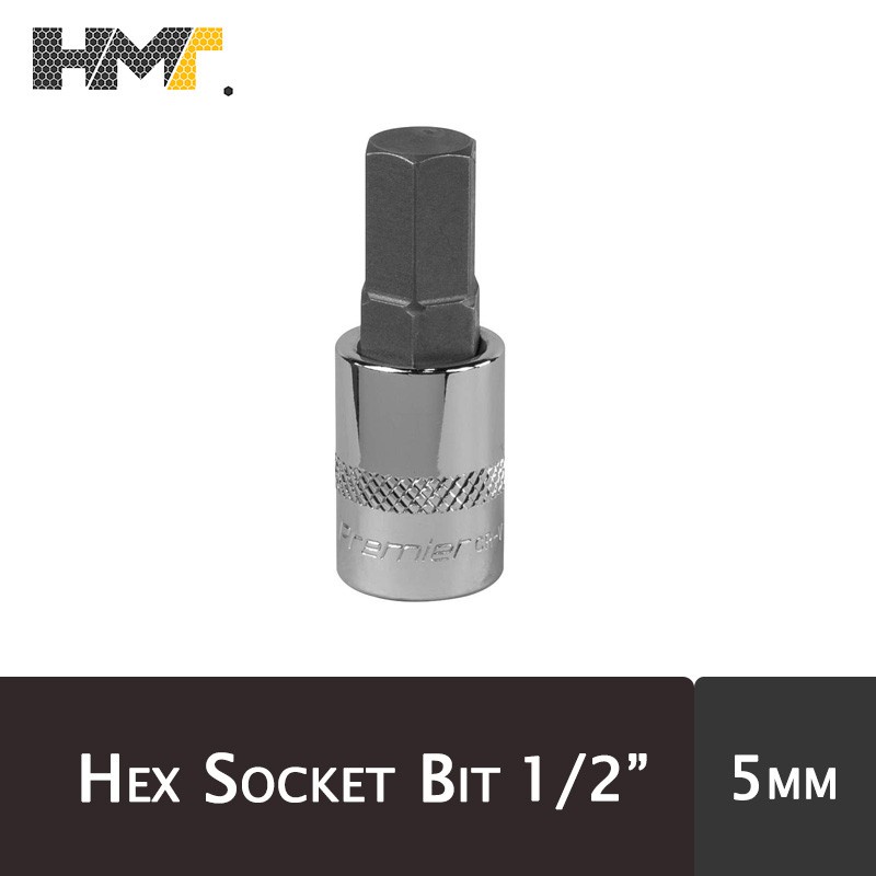 Kunci socket Hex bit 1/2" 5mm / Hex Socket Bit 1/2" 5mm (TAIWAN)
