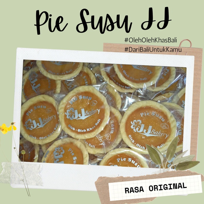 

Pie Susu JJ (Pcs) #OlehOlehKhasBali Dari Bali Untuk Kalian