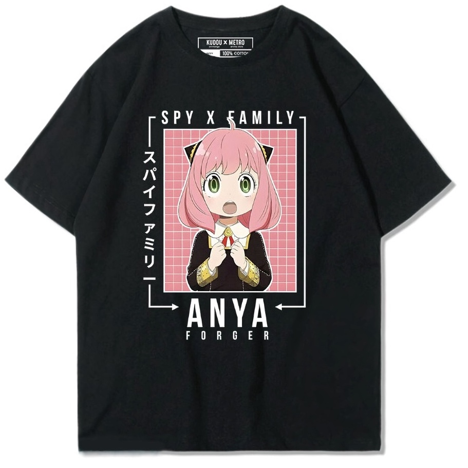 Tshirt Anya Streetwear Anime Manga SPY x Family Premium Unisex