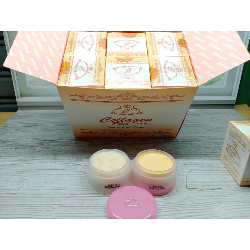 [Lusinan] Cream Collagen Import Malaysia Vit C Original