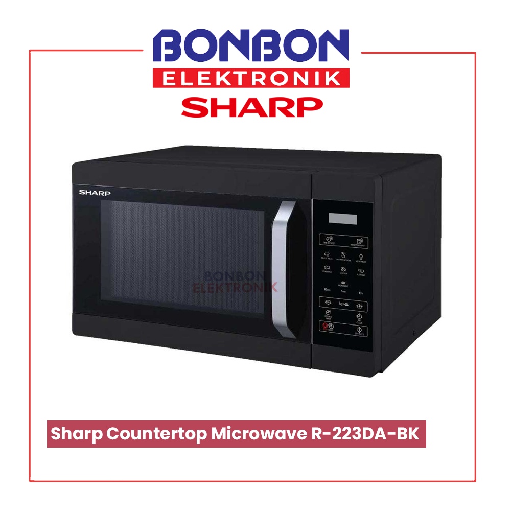 Sharp Countertop Microwave R-223DA-BK / R 223DA BK 23L