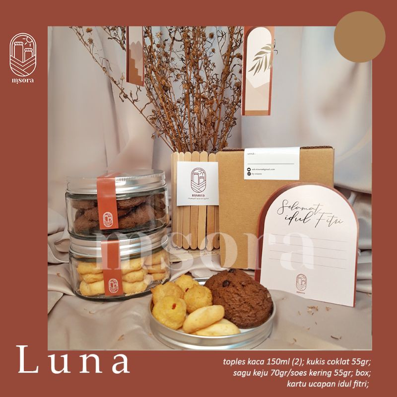 

PARCEL LEBARAN/HAMPERS IDUL FITRI - MISORA LUNA