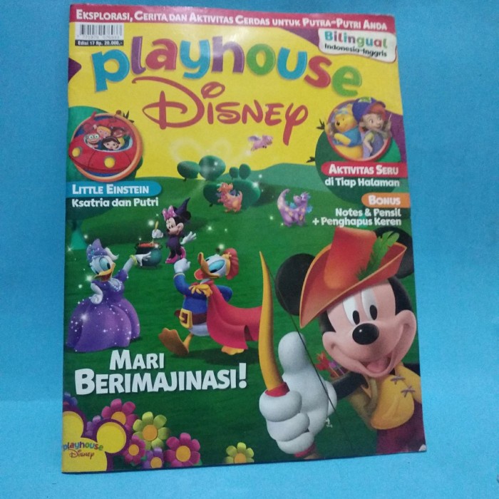 Majalah Playhouse Disney Mari berimajinasi