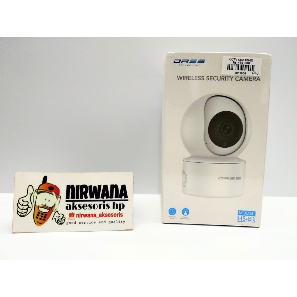 CCTV Wireless Security Camera Full HD 1080P 360 Degree Panorama Untuk HP PC Monitoring OASE HS-B1