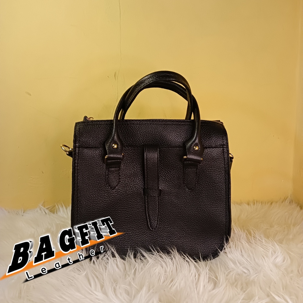 (SIZE L) Tas Kulit Wanita Tas Papirut Kulit Asli Garut