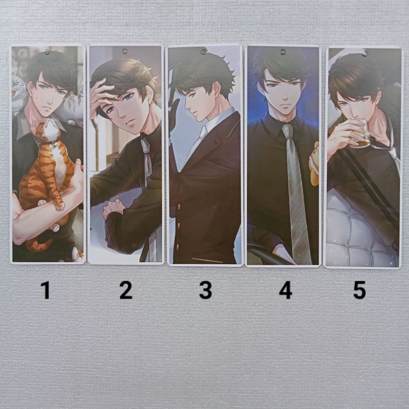 

Bookmark Pembatas Buku Anime Love and Producer