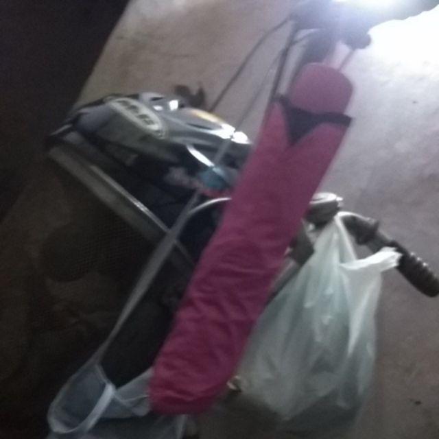 Payung Lipat 3 Polos 3 Dimensi Dalam Hitam