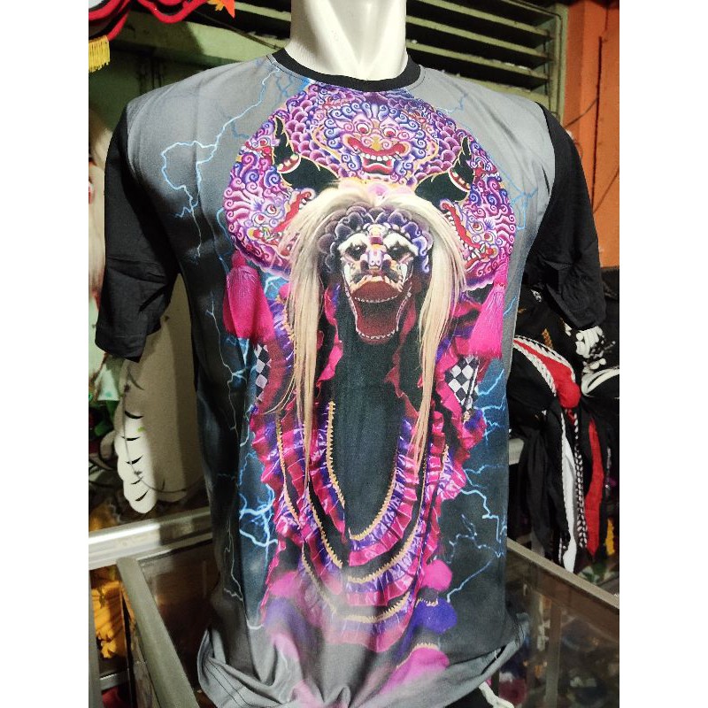 kaos 3d stok terbatas / kaos barong / kaos / barongan / caplokan / ganongan / bujang ganong / sh