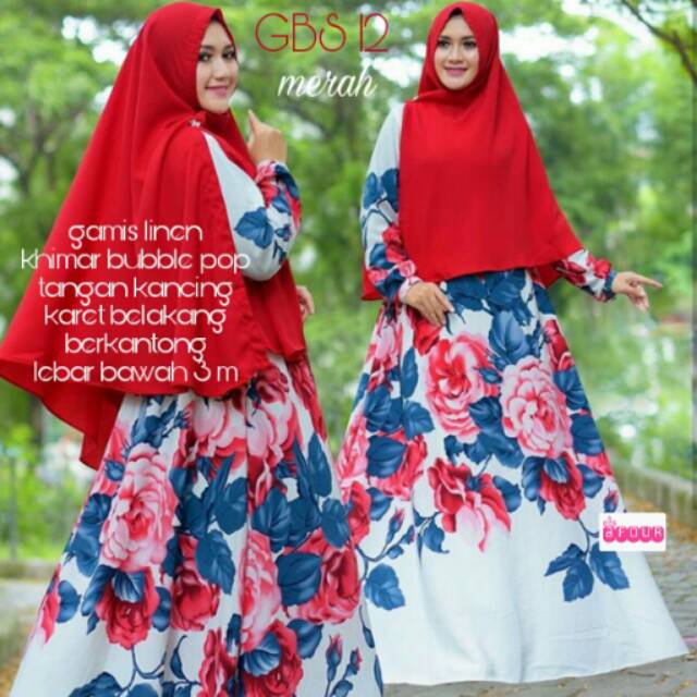 Gamis Syari set khimar