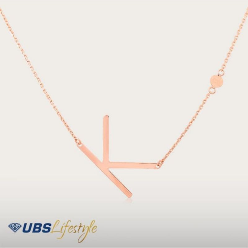 KALUNG EMAS UBS ALPHABETA K CARENDELANO - 750 - KKV13721
