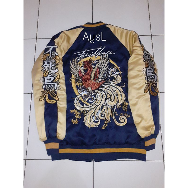 Sukajan Phoenix Fennikkusu Navy Gold by Peery Maker