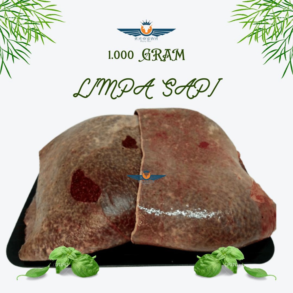 

LIMPA SAPI LOKAL SEGAR/BEEF SPLEEN