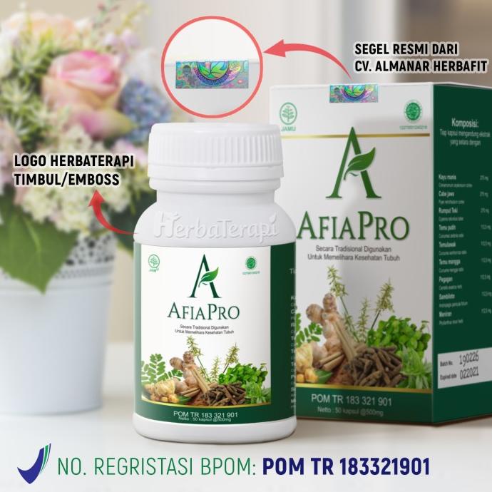 

Sale Obat Asam Urat Nyeri Sendi AFIAPRO Herbal Asli BPOM AFPcv /OBAT HERBAL ASAM URAT/OBAT HERBAL PELANGSING/OBAT HERBAL KOLESTEROL/OBAT HERBAL DIABETES