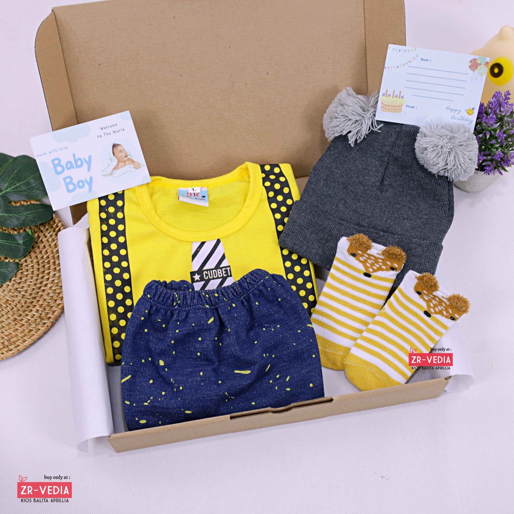 [AWESOME] Hampers Baby Boy 0-12 Month / Hadiah Kado Lahiran Bayi Laki-Laki New Born Gift Setelan