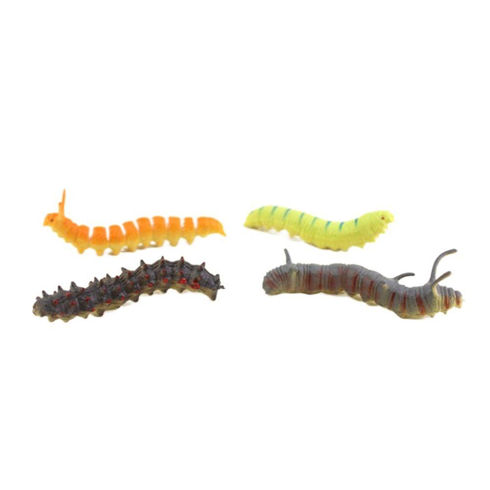 Quinton Twisty Worm Toy 12Pcs/Lot Mainan Anak Mop's Day Props Canda Gags Serangga Hewan Ulat Palsu