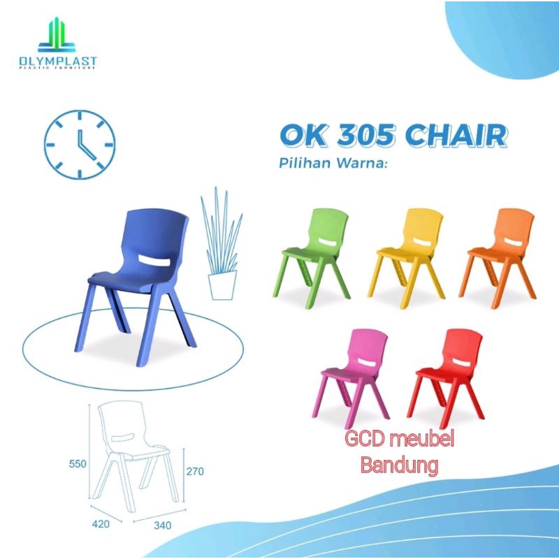 Kursi anak Olymplast OK 305 - Bandung - bangku anak