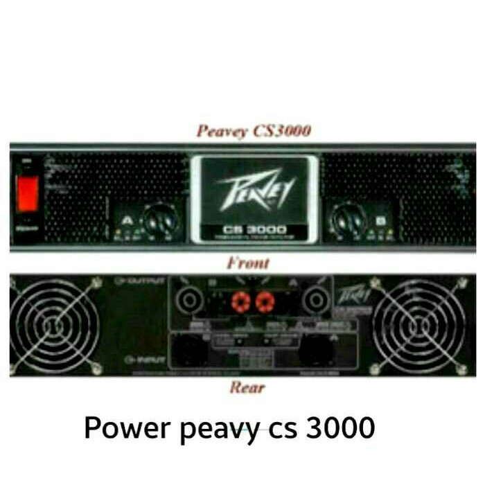 POWER PEAVEY CS 3000 POWER PEAVEY CS3000 POWER PEAVEY CS-3000