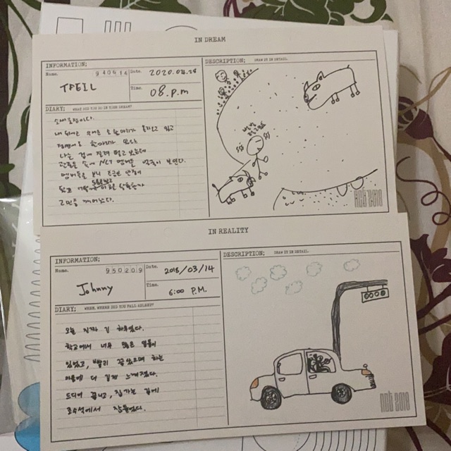 JOHNNY TAEIL Diary Album Empathy NCT 2018