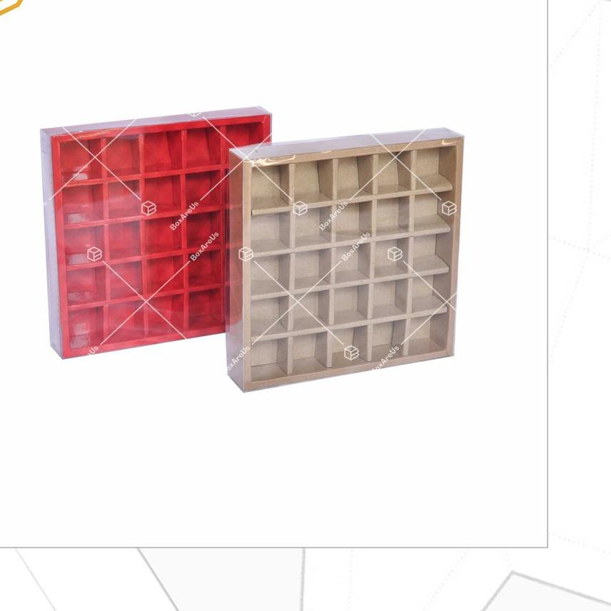 

Bagus Box Nastar Sekat Mika / Dus Kotak Sekat / Box Cookies Gift (20pc) - CB212135lt0 .....