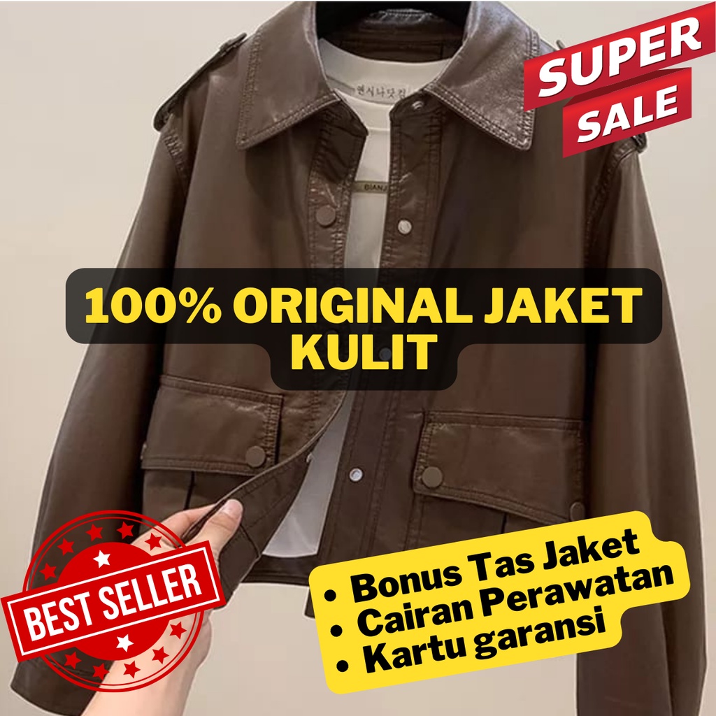 Jaket kulit wanita jaket kulit domba asli jaket kulit wanita asli garut jaket kulit cewek jaket romp