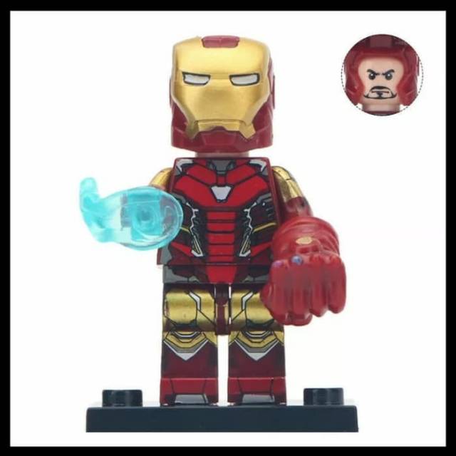 Lego ironman mark 85 end game battle damage nano gauntlet SEALED ONLY marvel iron man mk 85 Bootleg | Shopee Indonesia