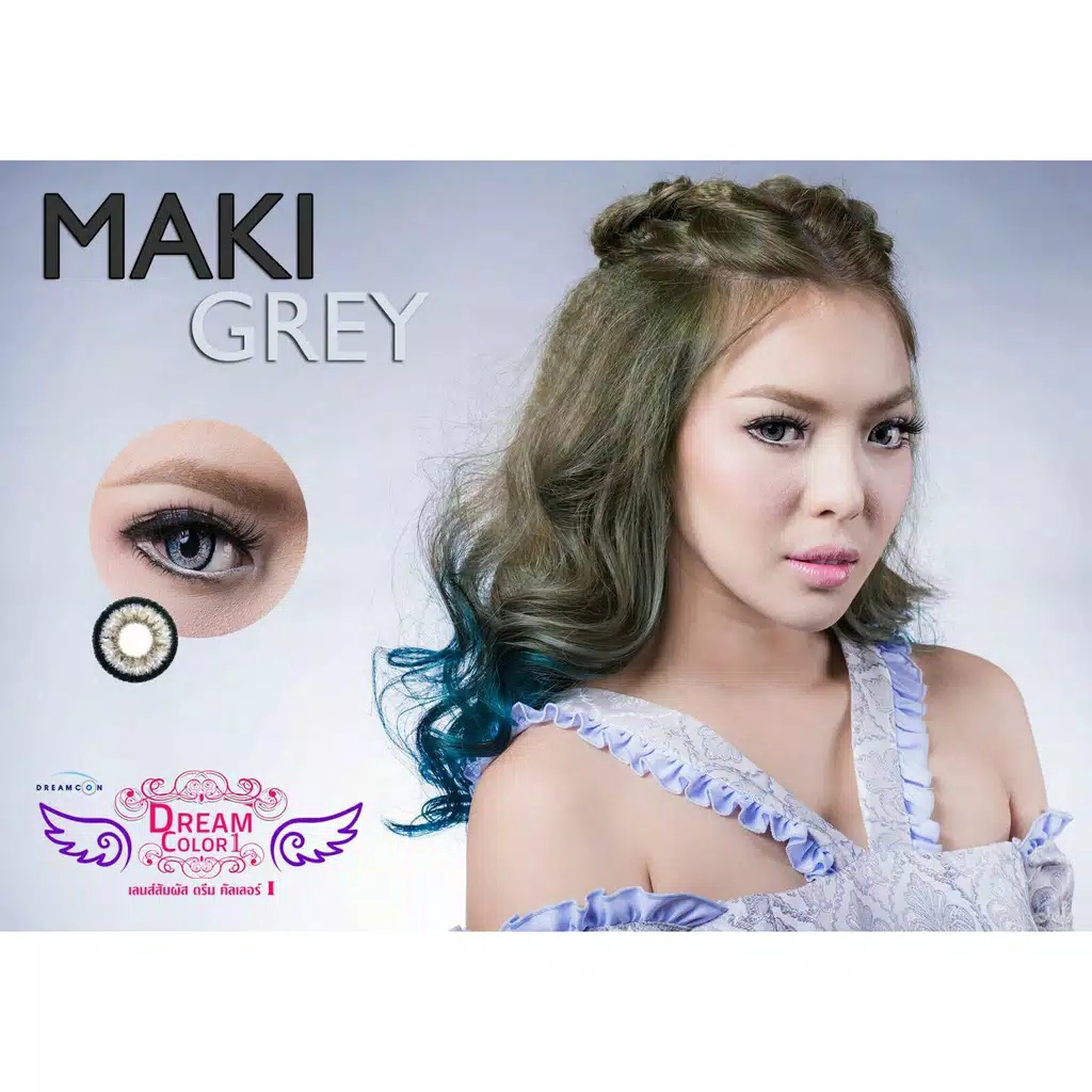 Softlens Dreamcolor Maki Gray Minus