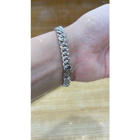 gelang sisik naga perak asli silver 925