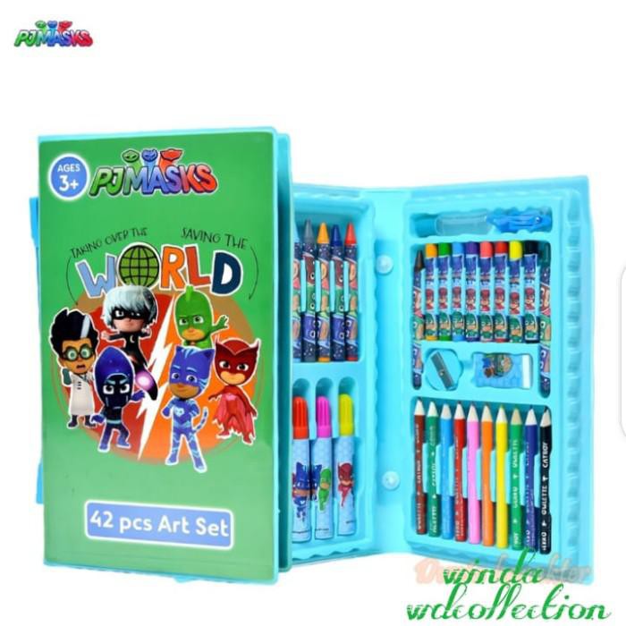 

Art / Crayon Set Karakter Pj Mask Art Set Original 42Pcs Pm-Pms00200