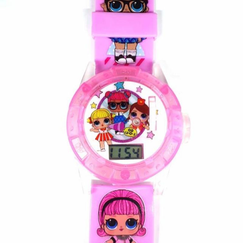 JAM MUSIK ANAK KARAKTER LOL JAM LAMPU JAM LASER